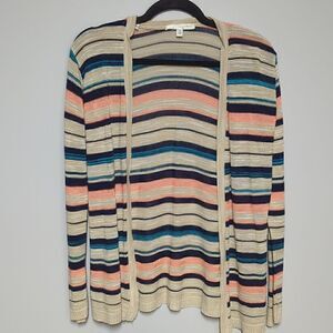 Say What? Striped Cardigan